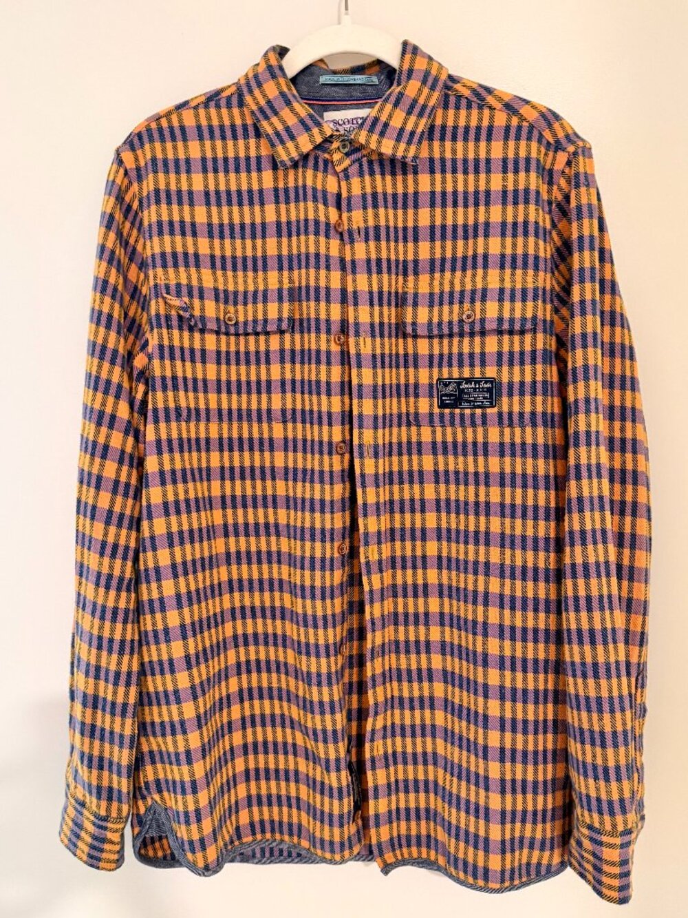 Scotch & Soda Multi Flannel Check Shirt